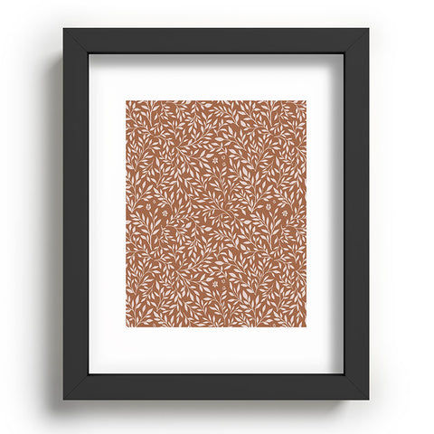 Avenie Secret Garden Pastel Petals II Recessed Framing Rectangle