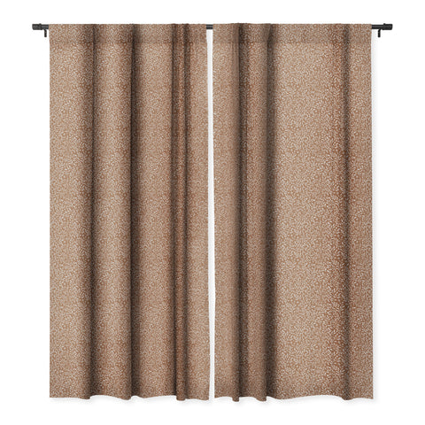 Avenie Secret Garden Pastel Petals II Blackout Window Curtain