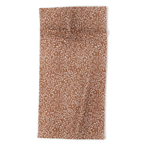 Avenie Secret Garden Pastel Petals II Beach Towel