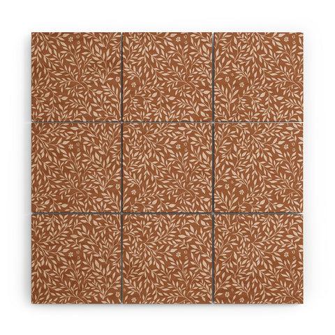 Avenie Secret Garden Pastel Petals II Wood Wall Mural