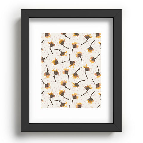 Avenie Secret Garden Pastel Petals VI Recessed Framing Rectangle