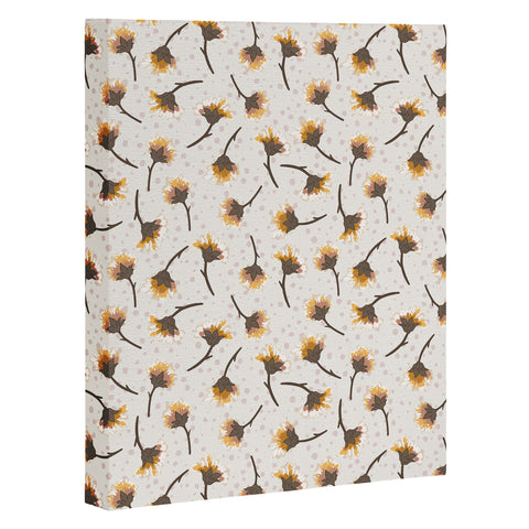 Avenie Secret Garden Pastel Petals VI Art Canvas