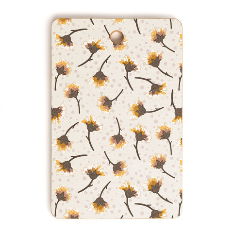 Avenie Secret Garden Pastel Petals VI Cutting Board Rectangle
