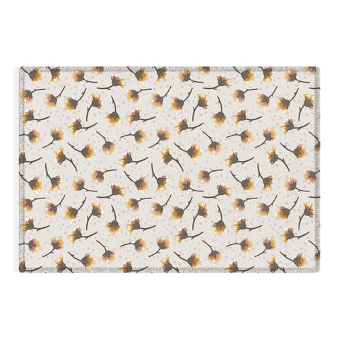 Avenie Secret Garden Pastel Petals VI Outdoor Rug