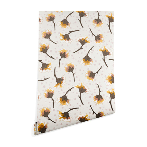 Avenie Secret Garden Pastel Petals VI Wallpaper