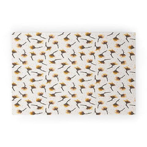 Avenie Secret Garden Pastel Petals VI Welcome Mat