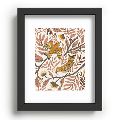 Avenie Secret Garden Petals VIII Recessed Framing Rectangle