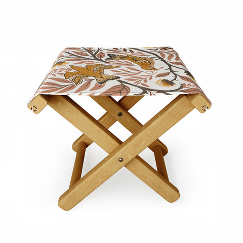 Avenie Secret Garden Petals VIII Folding Stool