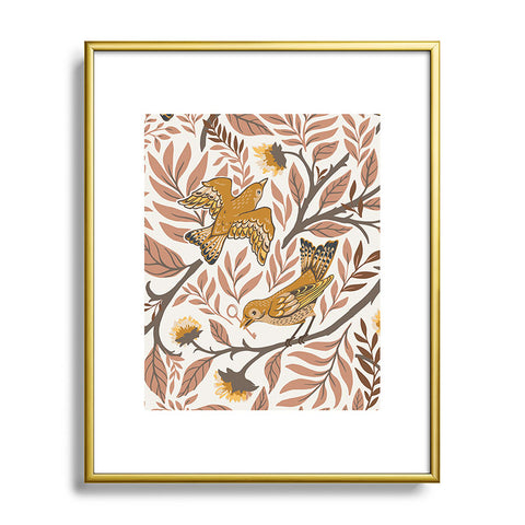 Avenie Secret Garden Petals VIII Metal Framed Art Print