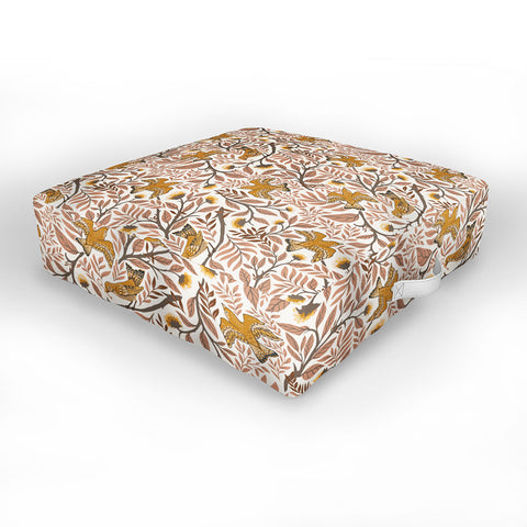 Avenie Secret Garden Petals VIII Outdoor Floor Cushion