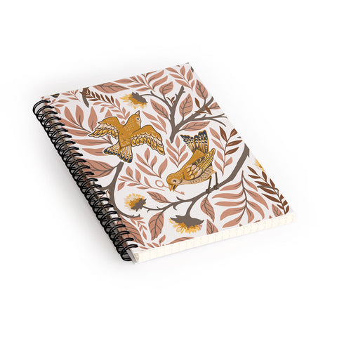 Avenie Secret Garden Petals VIII Spiral Notebook