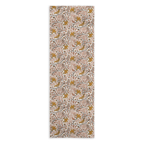 Avenie Secret Garden Petals VIII Yoga Towel