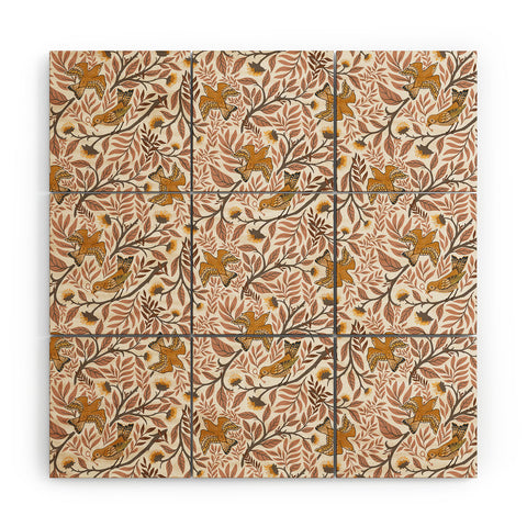 Avenie Secret Garden Petals VIII Wood Wall Mural