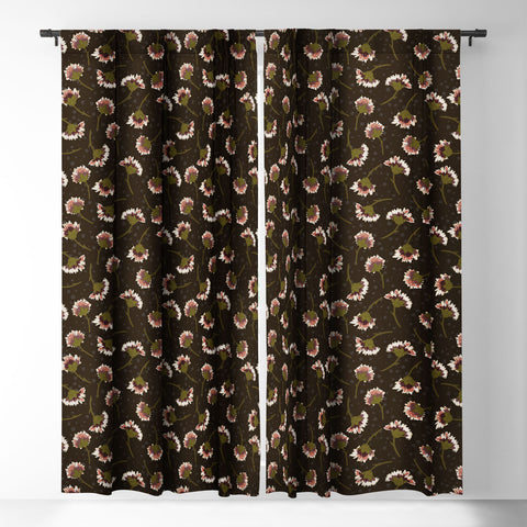 Avenie Secret Garden V Blackout Window Curtain