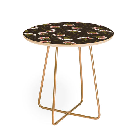 Avenie Secret Garden V Round Side Table
