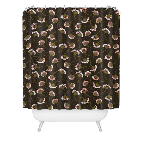 Avenie Secret Garden V Shower Curtain