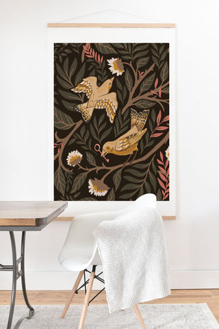 Avenie Secret Garden VII Art Print And Hanger