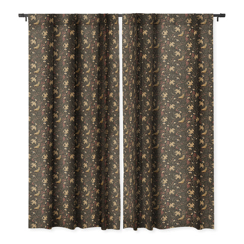 Avenie Secret Garden VII Blackout Window Curtain