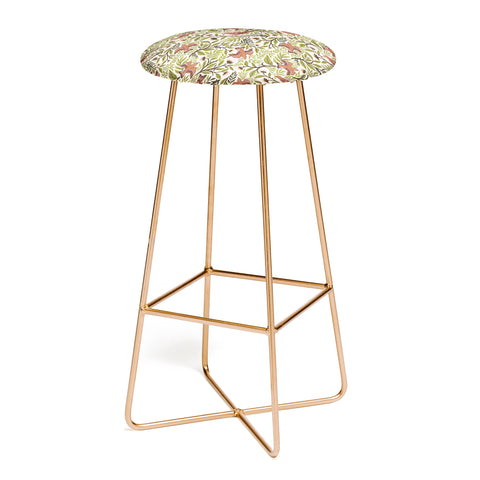 Avenie Secret Garden VIII Bar Stool