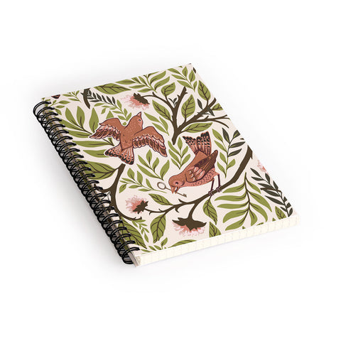 Avenie Secret Garden VIII Spiral Notebook