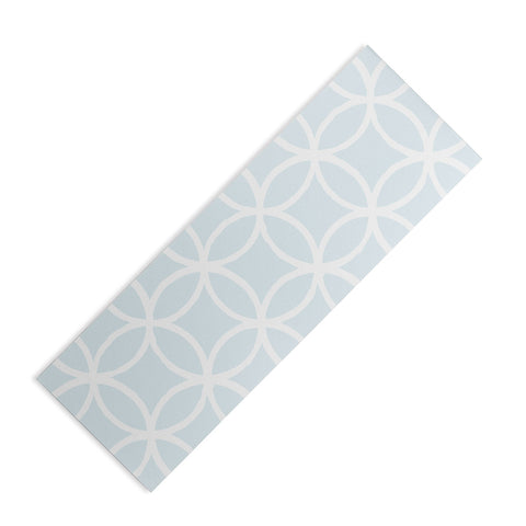 Avenie Shippo Japanese Pattern Blue Yoga Mat