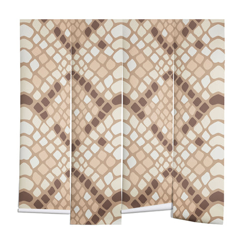 Avenie Snake Skin Desert Wall Mural