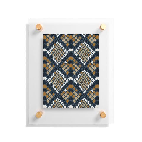 Avenie Snake Skin Python Floating Acrylic Print
