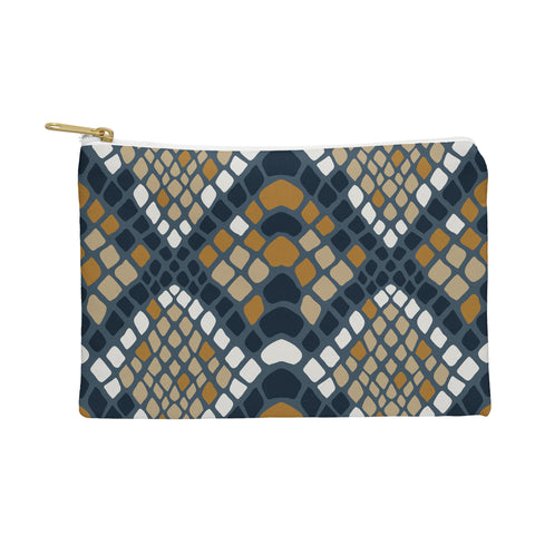 Avenie Snake Skin Python Pouch