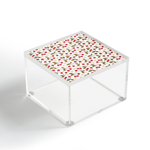 Avenie Spring Garden Cherries Acrylic Box
