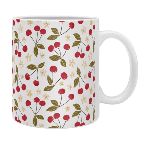 Avenie Spring Garden Cherries Coffee Mug