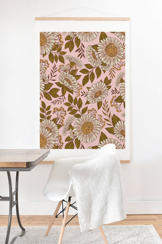 Avenie Spring Garden Collection I Art Print And Hanger