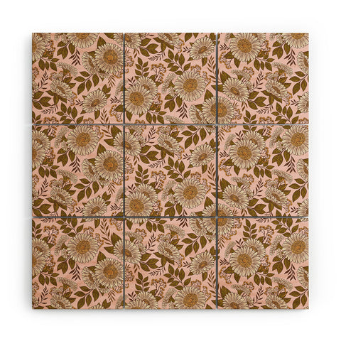 Avenie Spring Garden Collection I Wood Wall Mural