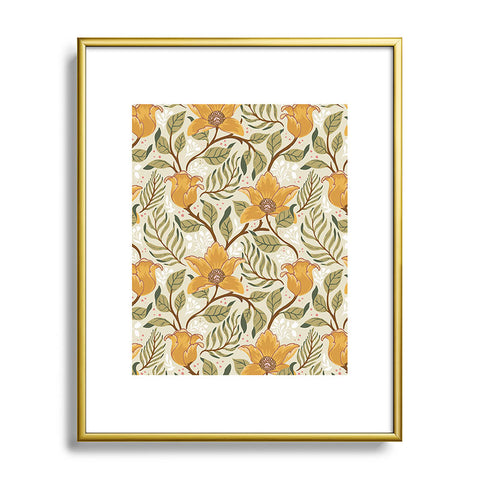 Avenie Spring Garden Collection II Metal Framed Art Print