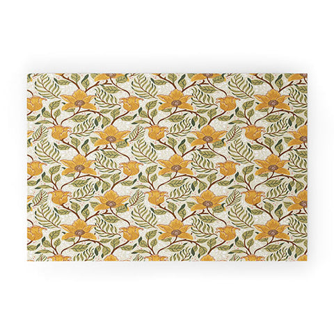 Avenie Spring Garden Collection II Welcome Mat