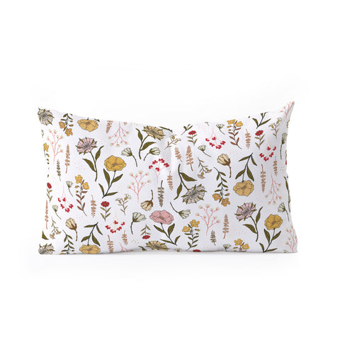 Avenie Spring Garden Collection IV Oblong Throw Pillow