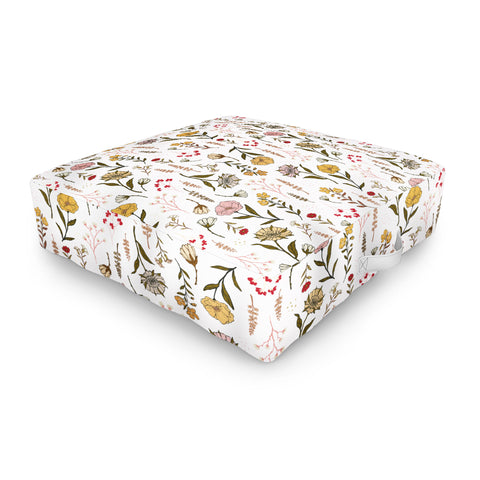 Avenie Spring Garden Collection IV Outdoor Floor Cushion