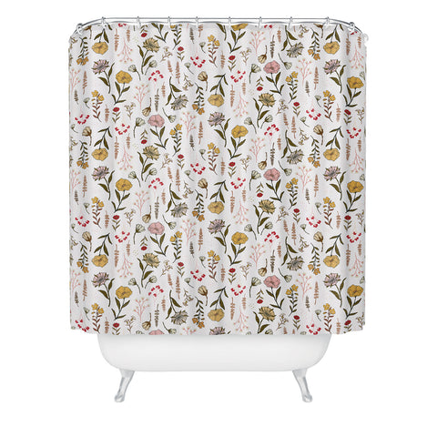 Avenie Spring Garden Collection IV Shower Curtain