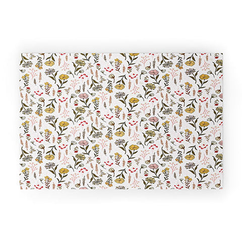 Avenie Spring Garden Collection IV Welcome Mat