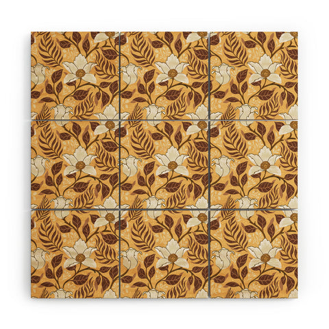 Avenie Spring Garden Collection V Wood Wall Mural