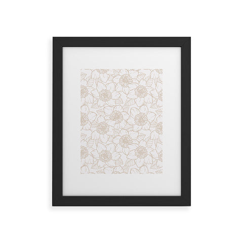 Avenie Spring Garden Collection VI Framed Art Print