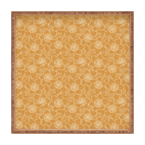 Avenie Spring Garden Collection X Square Tray