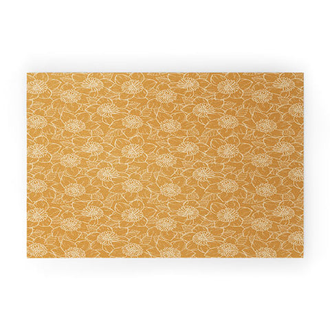 Avenie Spring Garden Collection X Welcome Mat