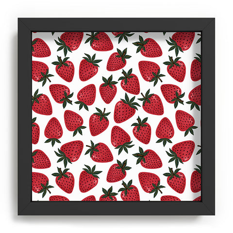 Avenie Spring Garden Strawberries Recessed Framing Square