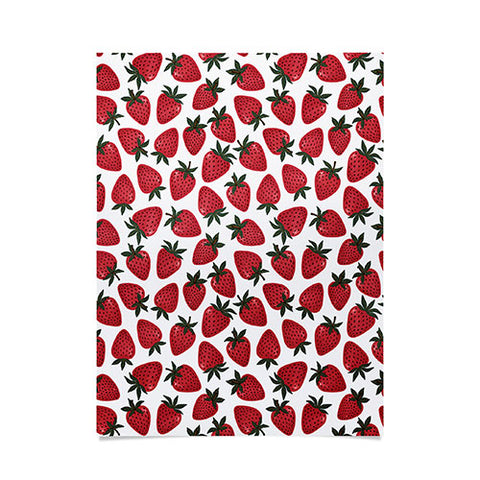 Avenie Spring Garden Strawberries Poster