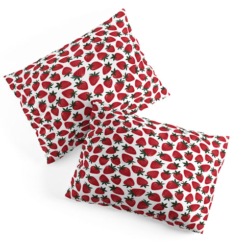 Avenie Spring Garden Strawberries Pillow Shams