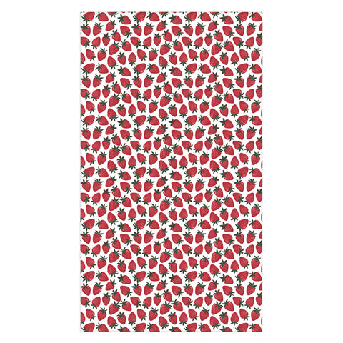 Avenie Spring Garden Strawberries Tablecloth