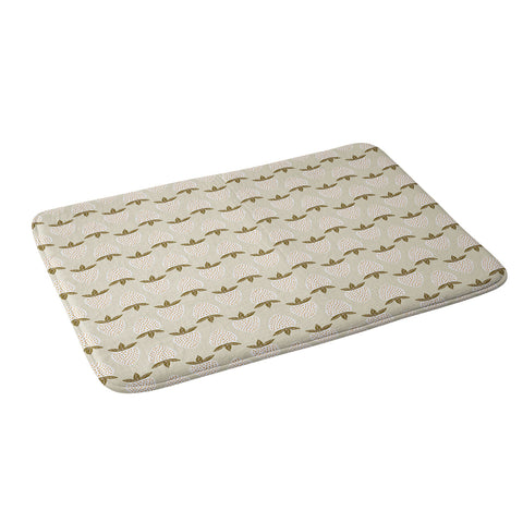 Avenie Spring Garden Strawberry Memory Foam Bath Mat