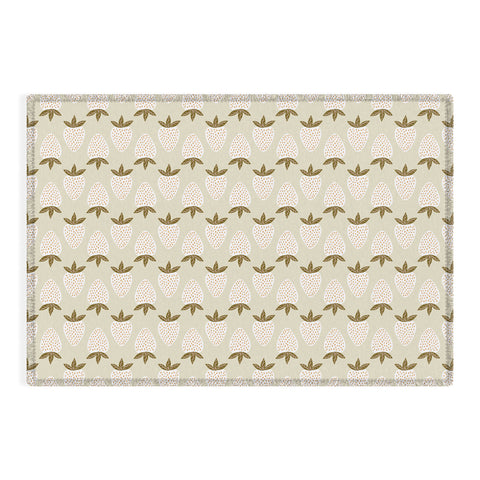 Avenie Spring Garden Strawberry Outdoor Rug