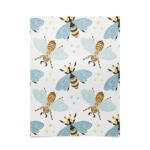Avenie Spring Honey Bee Poster