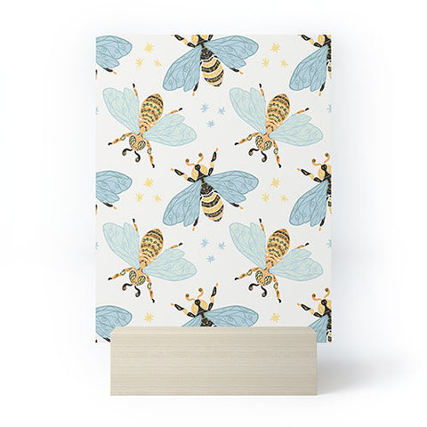 Avenie Spring Honey Bee Mini Art Print